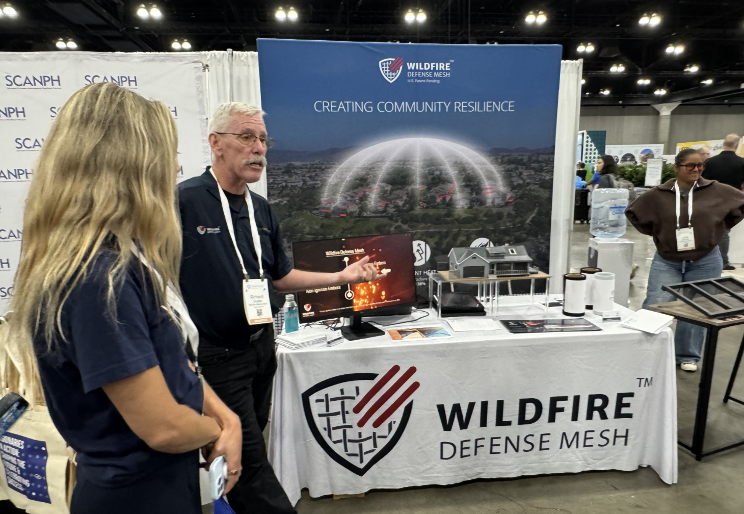 Wildfire Defense Mesh, Richard Snyder